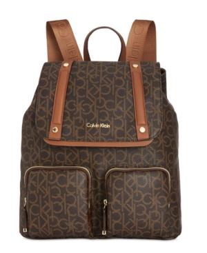 Calvin Klein Teodora Cargo Signature Backpack