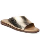 Franco Sarto Rye Slide Flat Sandals Women's Shoes