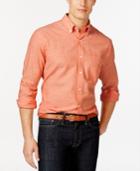 Club Room Big And Tall Long-sleeve Shirt, Only At Macy's