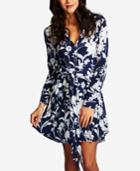 1.state Tie-front Shirtdress