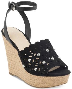 Marc Fisher Hata Platform Wedge Sandals Women's Shoes