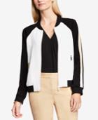 Vince Camuto Colorblocked Bomber Jacket