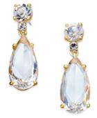Kate Spade New York Special Occasion Gold-tone Crystal Drop Earrings
