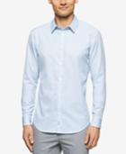 Calvin Klein Men's Lanton Dobby Long-sleeve Shirt