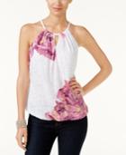Inc International Concepts Burnout Halter Top, Only At Macy's