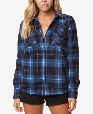 O'neill Juniors' Zuma Fleece Plaid Shirt