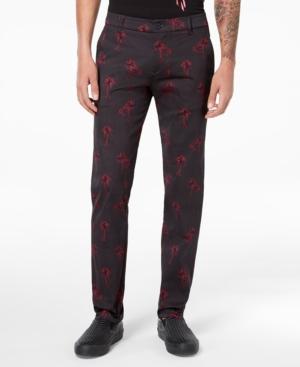 Versace Men's Palm-print Trousers