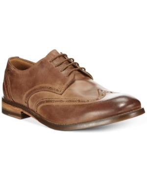 Clarks Exton Brogue Wing Tip Lace Up Shoes Men's Shoes