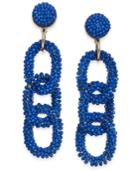 Thalia Sodi Gold-plated Seed Bead Link Linear Earring, Created For Macy's