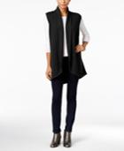 Style & Co. Shawl-collar Sweater Vest, Only At Macy's