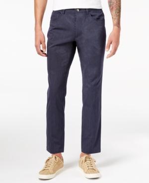 Inc International Concepts Men's Slim-fit Pinstripe Pants, Created For Macy's