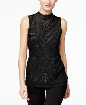 Inc International Concepts Embroidered Blouse, Only At Macy's