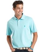 Izod Short Sleeve Solid Interlock Polo