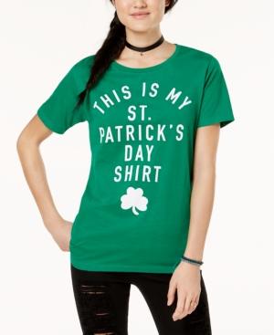 Freeze 24-7 Juniors' St. Patrick's Day Graphic T-shirt