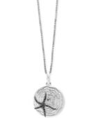 Balissima By Effy Diamond Starfish Pendant Necklace (5/8 Ct. T.w.) In Sterling Silver