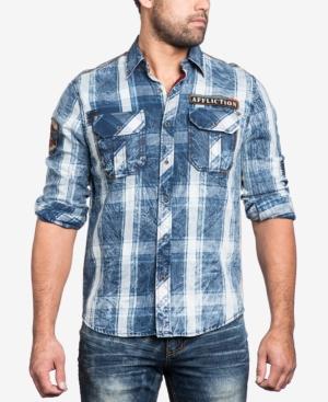 Affliction Men's Strong Instinct Woven Shirt