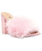 Katy Perry Bon-bon Feather Slides Women's Shoes