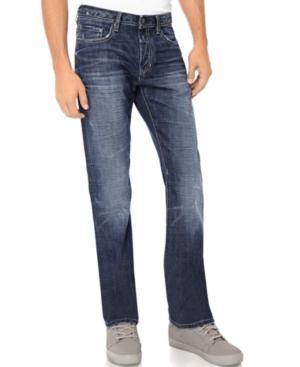 Buffalo David Bitton Driven Fit Straight Leg Jeans, Slight Sandblasted Wash