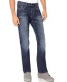 Buffalo David Bitton Driven Fit Straight Leg Jeans, Slight Sandblasted Wash