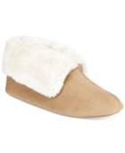 Charter Club Microvelour Bootie Slipper With Memory Foam, Created For Macy's