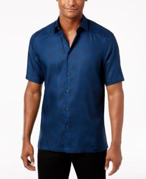Alfani Men's Dot Print Shirt, Only At Macy's