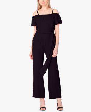 Tahari Asl Off-the-shoulder Jumpsuit