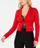 Material Girl Juniors' Cropped Blazer, Created For Macy's