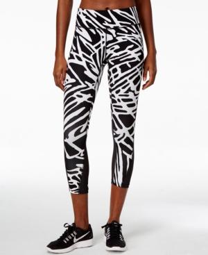 Nike Epic Lux Palm-print Dri-fit Cropped Leggings