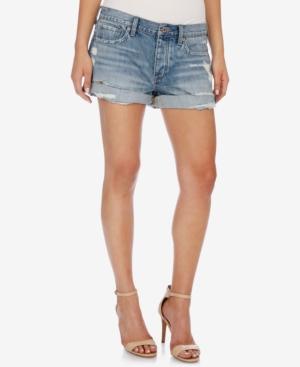 Lucky Brand The Boyfriend Denim Short Shorts