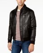 Boston Harbour Leather Bomber Jacket