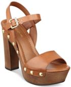 Indigo Rd. Kiana Wooden Platform Sandals Women's Shoes