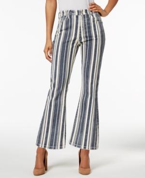 Lucky Brand Bridgette Striped Bootcut Jeans