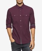 Calvin Klein Men's Poplin Shirt