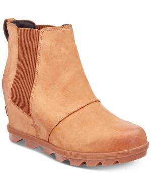Sorel Women's Joan Of Arctic Wedge Ii Waterproof Chelsea Booties Women's Shoes