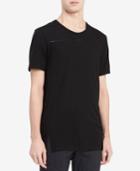 Calvin Klein Men's Fashion Drop-tail Scoop-neck T-shirt