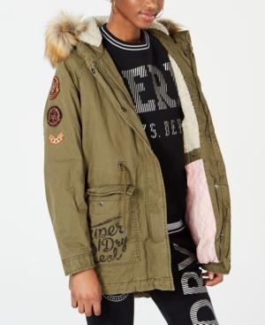 Superdry Rookie Faux-fur-trim Parka