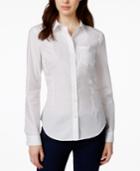 Rachel Rachel Roy Cutout Button-down Shirt