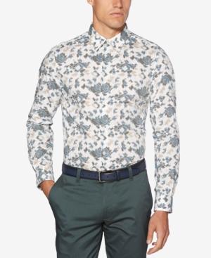 Perry Ellis Men's Scattered Camo Shirt