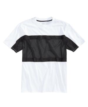 Guess Men's Mixed Media T-shirt