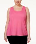 Jenni By Jennifer Moore Plus Size Flyaway Tank, Only At Macy's