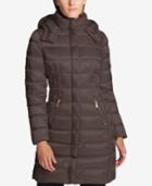Dkny Seamed Down Puffer Coat, Created For Macy's