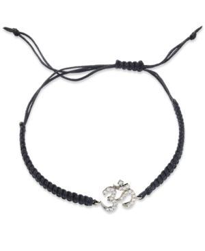 Yellora Diamond Bracelet, Yellora Diamond Om Parachute Cord Bracelet (1/6 Ct. T.w.)
