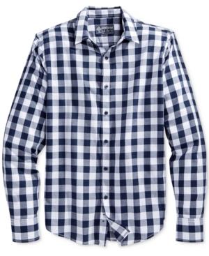 American Rag Men's Banarama Check Shirt, Only At Macy's