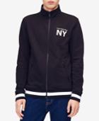 Calvin Klein Jeans Men's Athletic Collage Logo-print Full-zip Sweatshirt