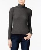Chelsea Sky Ribbed Turtleneck, Only At Macy's