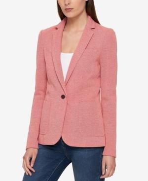 Tommy Hilfiger One-button Blazer, Created For Macy's