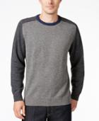Tricots St. Raphael Men's Colorblocked Baseball Sweater