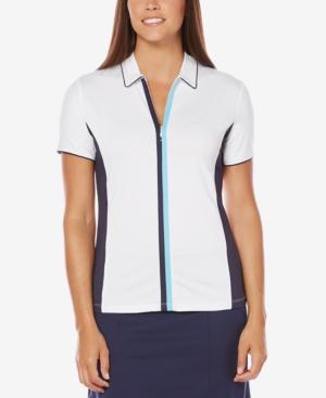 Callaway Colorblocked Half-zip Golf Polo
