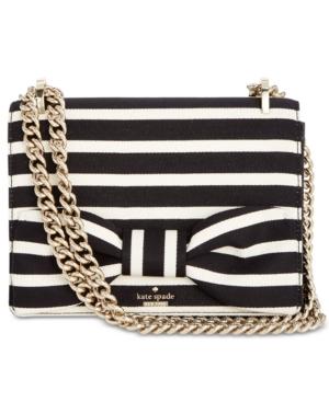 Kate Spade New York Olive Drive Stripe Marci Small Shoulder Bag