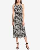 Tommy Hilfiger Floral-print Midi Dress